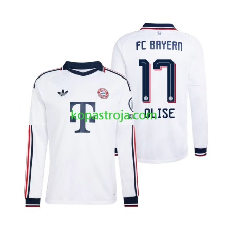 Billiga Fotbollströjor Bayern München Michael Olise 17 Borta tröja 2026/27 Långärmad